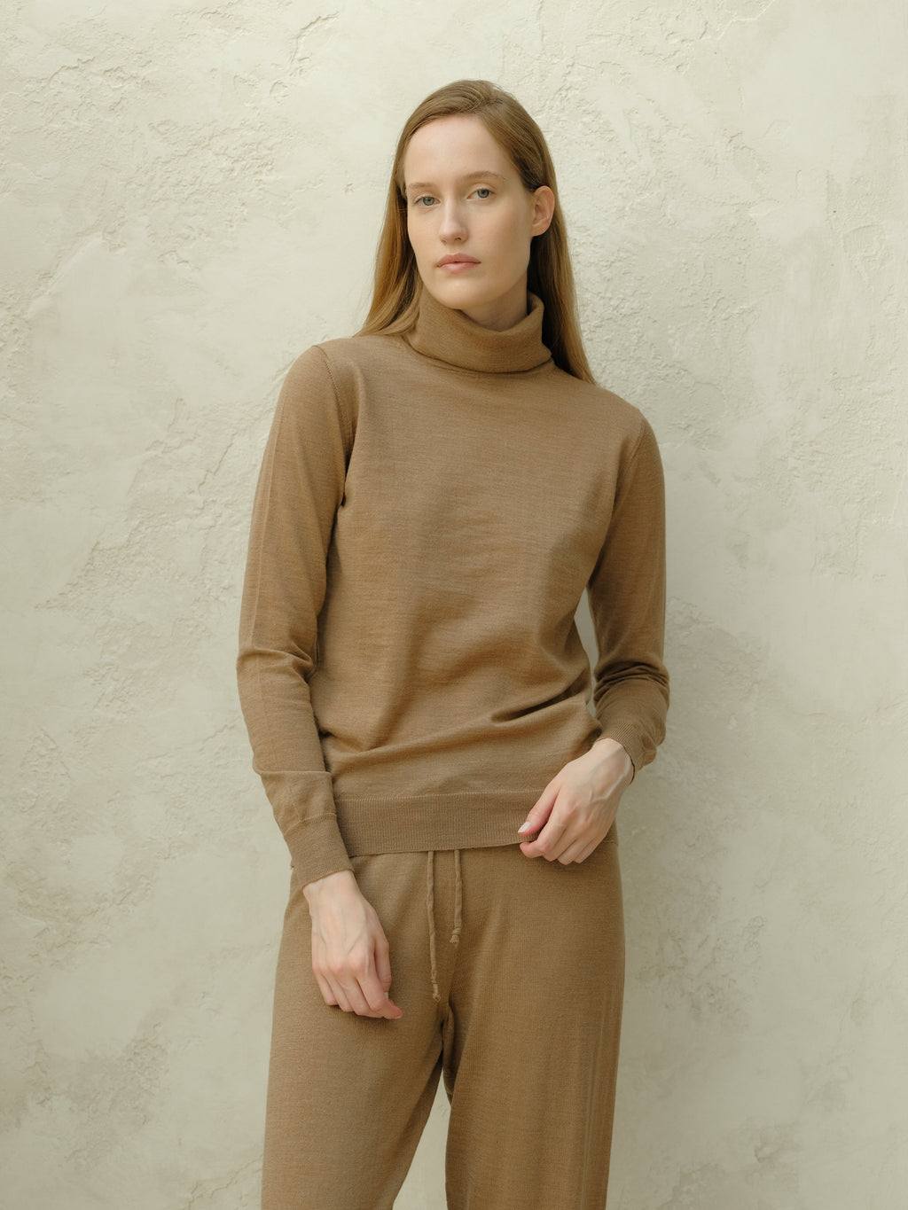 Extra Fine Merino Wool Turtleneck Sweater
