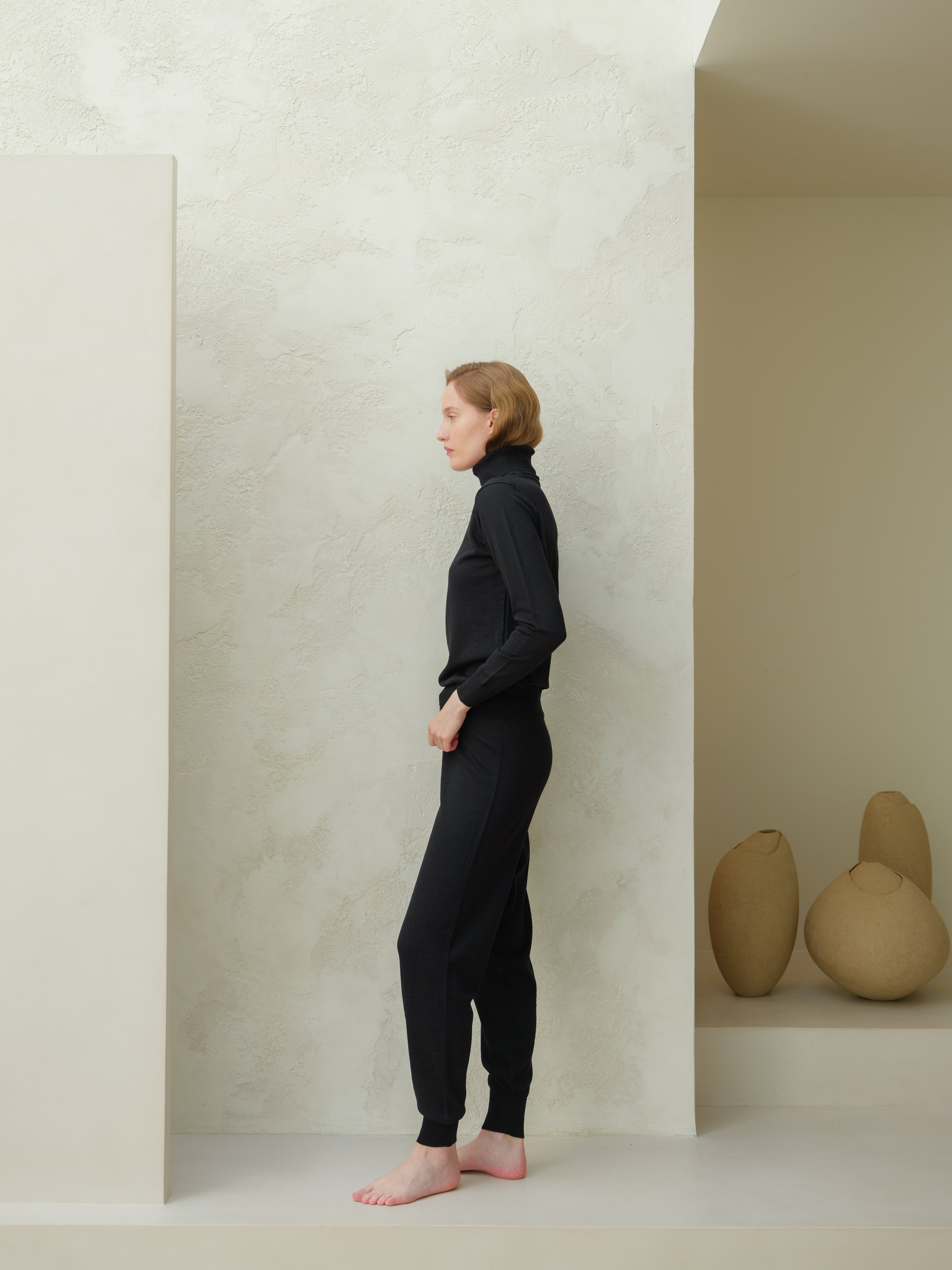 Extra Fine Merino Wool Turtleneck Sweater