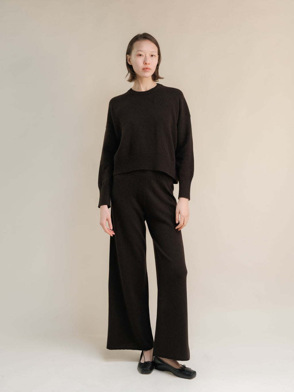 Cashmere Mix Crewneck Sweater