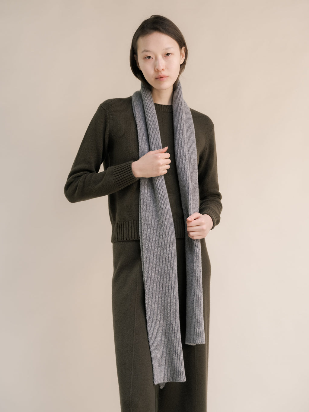 Cashmere Mix Crewneck Sweater