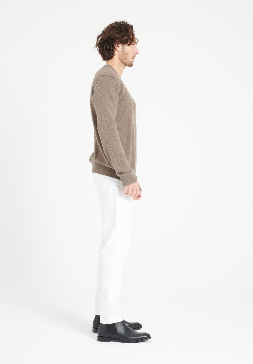 V-Neck Cashmere Sweater – Timeless Luxury