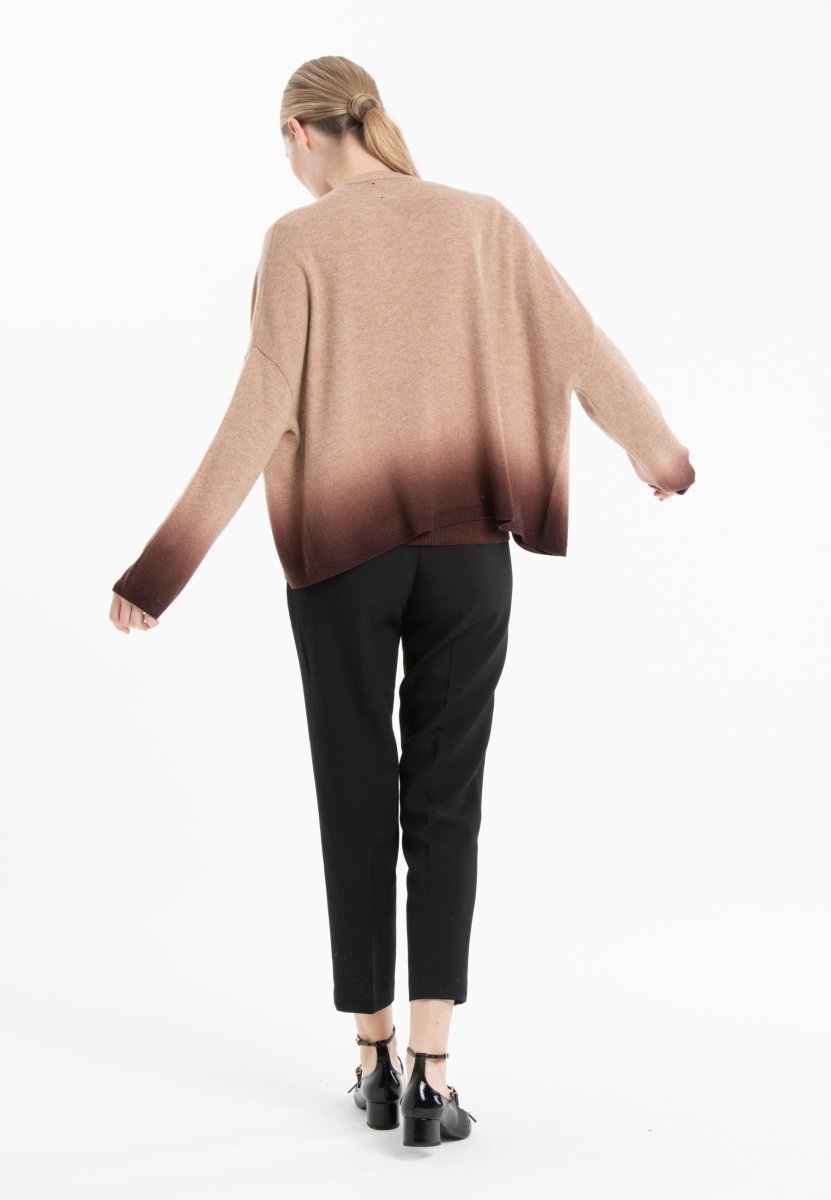 Camel / Brown Cashmere Cardigan – Cozy & Versatile