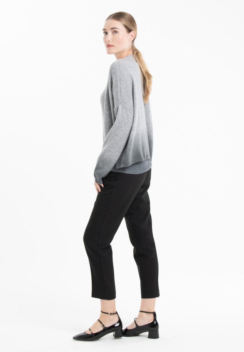 Shawl-Collar Jacket – Trendy Tie & Dye Cashmere